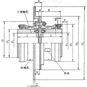 WGP型帶制動(dòng)盤(pán)鼓形齒式聯(lián)軸器